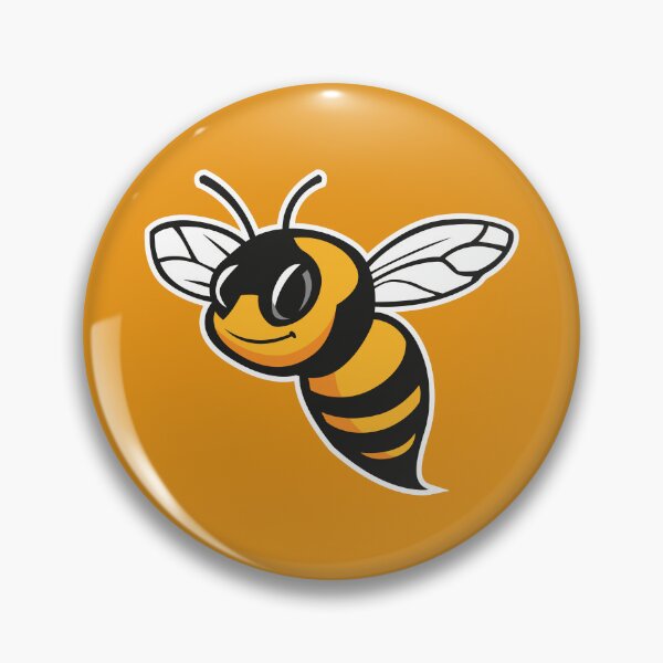 Item preview, Angry Bee – Fierce Flying Insect Mascot Logo designed and sold by MerlinWear.