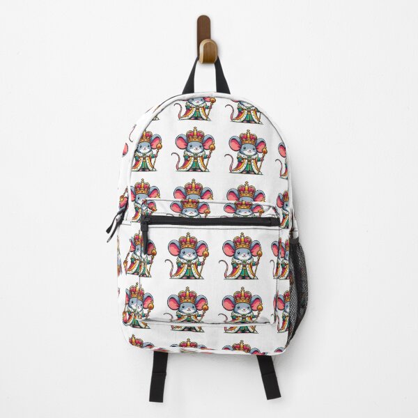 Item preview, Cute Mouse King – Funny Royal Animal Design designed and sold by CyfroweMysli.