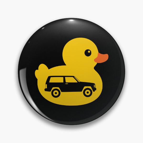 Item preview, Ducking Cherokee XJ 2 Door Silhouette Graphic designed and sold by Off-Road-Zone.