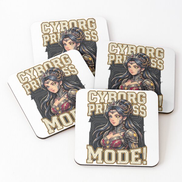 Item preview, FHD Pretty Cyborg Princess Anime Campaign Portrait designed and sold by ABArtByAlexST.