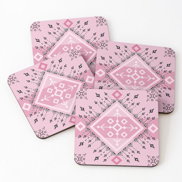 Item preview, Pink Tribal Geometric Pattern – Modern Boho Chic Design designed and sold by PAWIRADA.