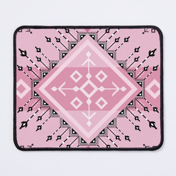 Item preview, Pink Tribal Geometric Pattern – Modern Boho Chic Design designed and sold by PAWIRADA.