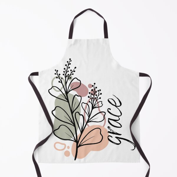 Item preview, Grace Botanical Line Art - Minimalist Faith & Nature designed and sold by MSDesignHaus.