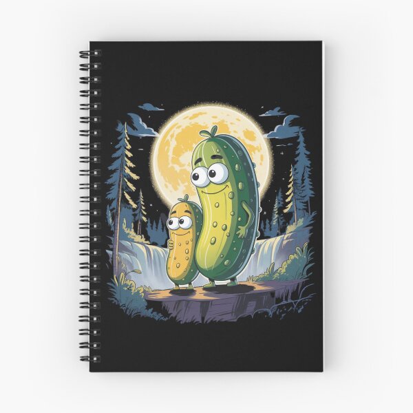 Item preview, Pickle Howling Moon Pickled Cucumber designed and sold by ZACK ART.