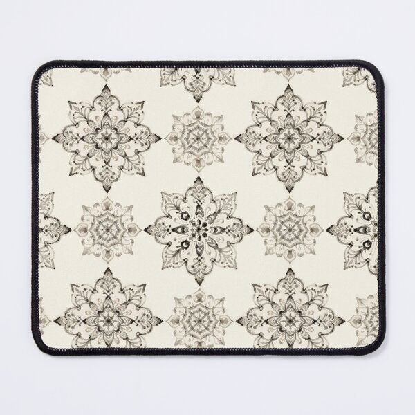Item preview, Black and White Mandala Pattern designed and sold by RidaSalArt.