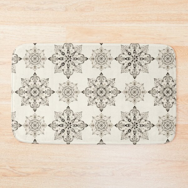 Item preview, Black and White Mandala Pattern designed and sold by RidaSalArt.