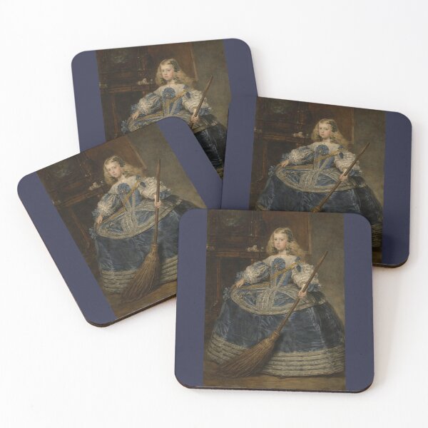 Item preview, Domestic Affairs – Infanta Margarita Sweeping – Velázquez Parody designed and sold by Pupy-Preppy-Pop.