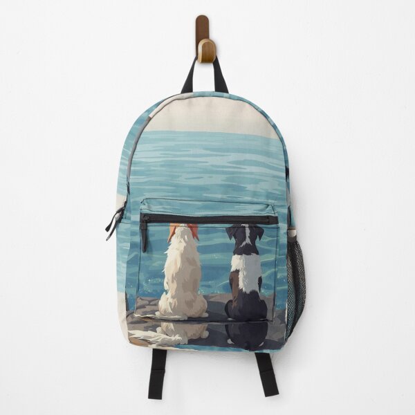 Item preview, ree Dogs Watching the Sea designed and sold by TinyWarmThing.