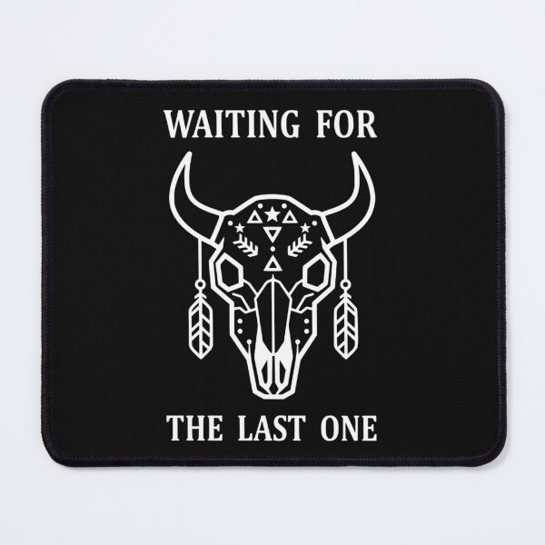 Item preview, Waiting for the Last One - Bison Skull Art designed and sold by The Bold Line Studio.