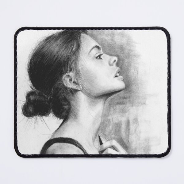 Item preview, Gwen Van Meir Charcoal Drawing designed and sold by daverives.