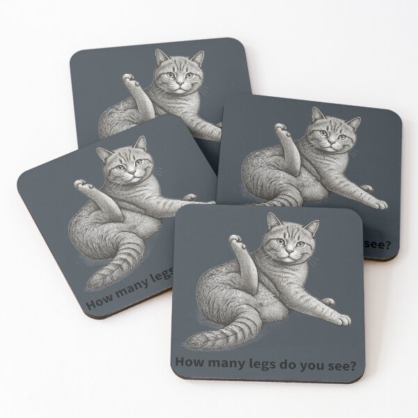 Item preview, Buba the Glitch Cat: An Optical Illusion & Puzzle designed and sold by MichaelBullCat.