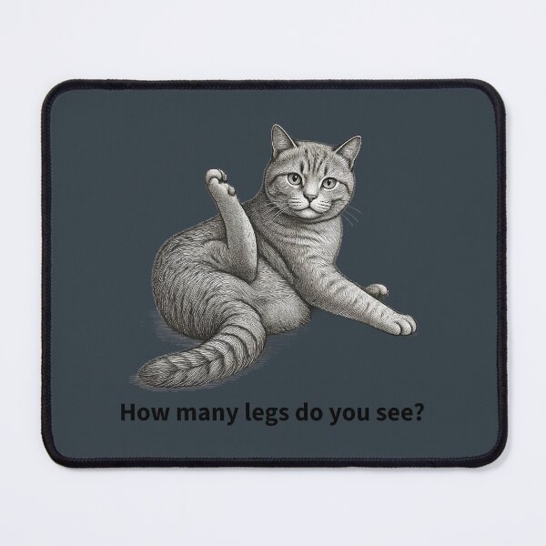 Item preview, Buba the Glitch Cat: An Optical Illusion & Puzzle designed and sold by MichaelBullCat.