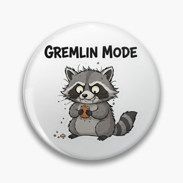 Item preview, Gremlin Mode Raccoon designed and sold by carolscoons.