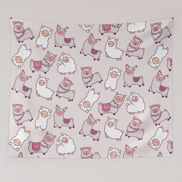 Item preview, The Fluffy Paca Party designed and sold by ChathuStrokes.