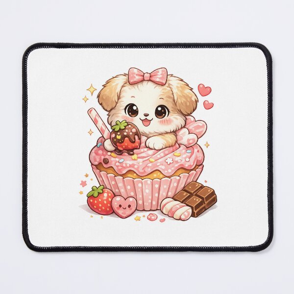 Item preview, Sweet little dog cupcake designed and sold by PeterskyDesign.