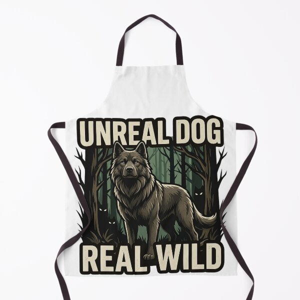 Item preview, FHD Misterioso Perro 3D en Bosque Oscuro designed and sold by ABArtByAlexST.