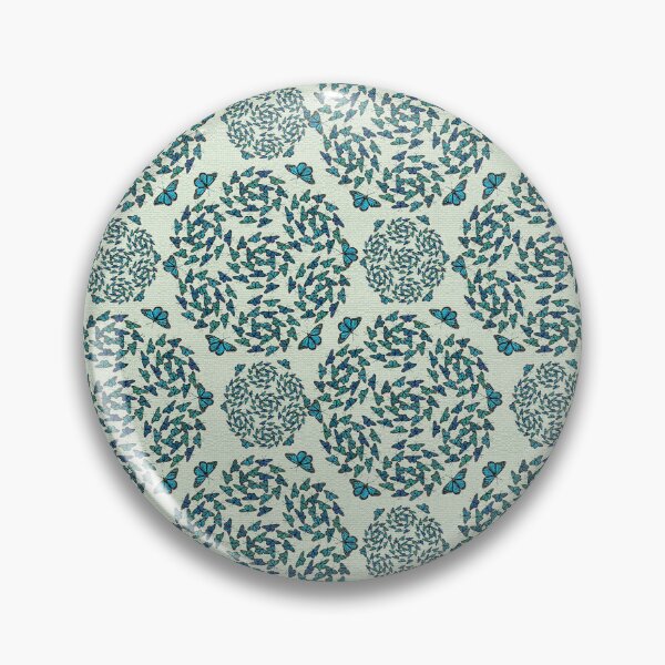 Item preview, Retro Butterfly Spiral Mosaic Pattern designed and sold by PVTCreations.