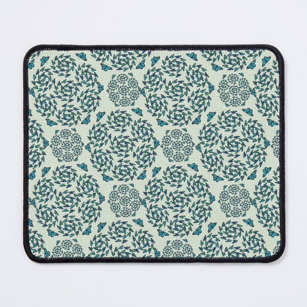 Item preview, Retro Butterfly Spiral Mosaic Pattern designed and sold by PVTCreations.