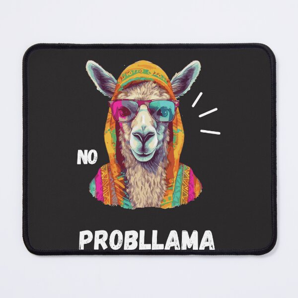 Item preview, No Probllama arte colorida e alegre. designed and sold by MandySony.