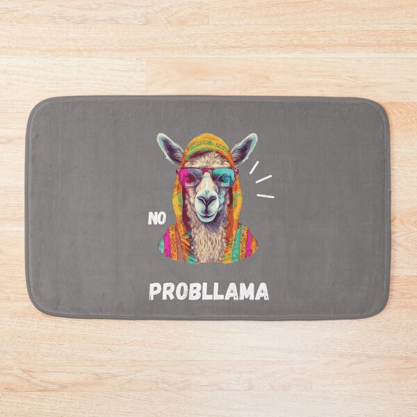 Item preview, No Probllama arte colorida e alegre. designed and sold by MandySony.