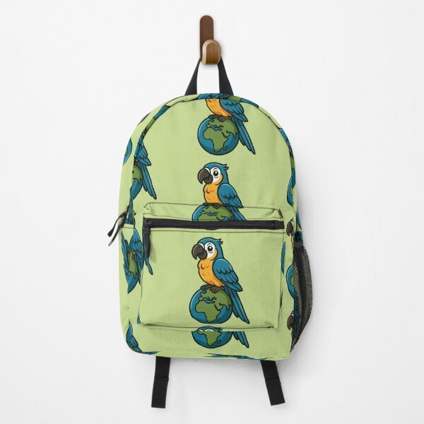 Item preview, Macaw on Top of the World designed and sold by Ghost on Toast.