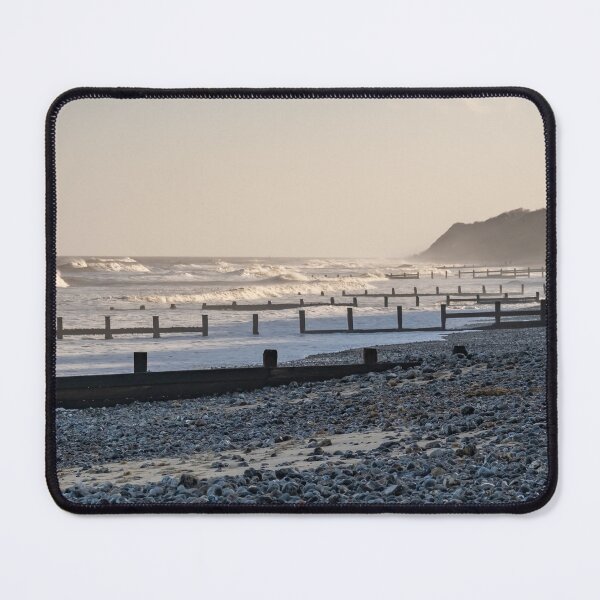 Item preview, Waves rolling in at high tide on Cromer beach designed and sold by yackers1.