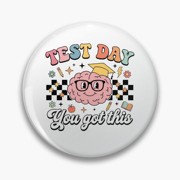 Item preview, Student Test Day Brain Motivation designed and sold by KroghDs.