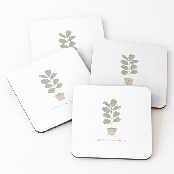 Item preview, Bring the Forest Home — Scandinavian Minimalist Potted Plant Eco Decor Print designed and sold by PrintOrbitLab.