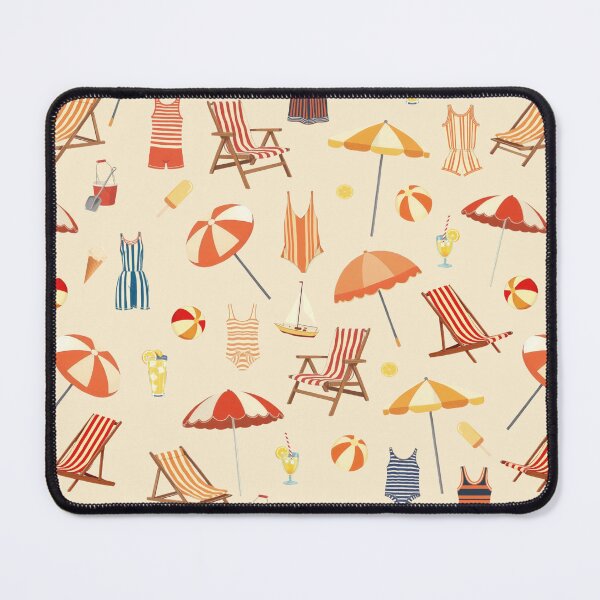 Item preview, Beach Accessories Pattern | Summer Vacation designed and sold by UnhingedBird.