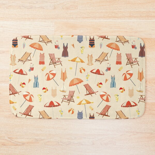 Item preview, Beach Accessories Pattern | Summer Vacation designed and sold by UnhingedBird.