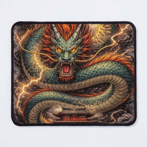 Item preview, Japanese Dragon – Ryu Storm Design designed and sold by Totemica.