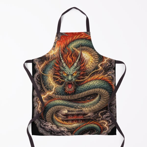 Item preview, Japanese Dragon – Ryu Storm Design designed and sold by Totemica.