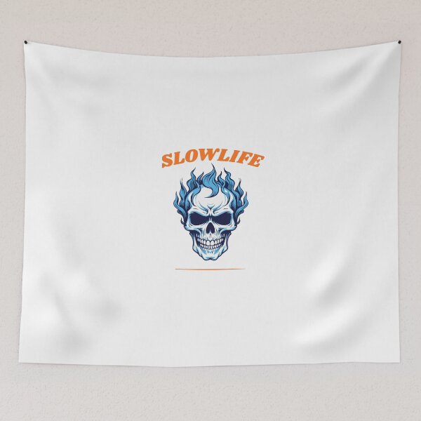 Item preview, cranio pegando fogo Slowlife designed and sold by MandySony.