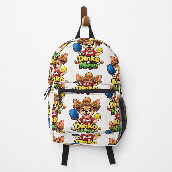 Item preview, Dinko De Mayo: Cinco De Mayo Pickleball Chihuahua Dinko De Mayo Funny Dog Sports Fiesta, Cute Chihuahua Cartoon Design designed and sold by Ali-printshop.
