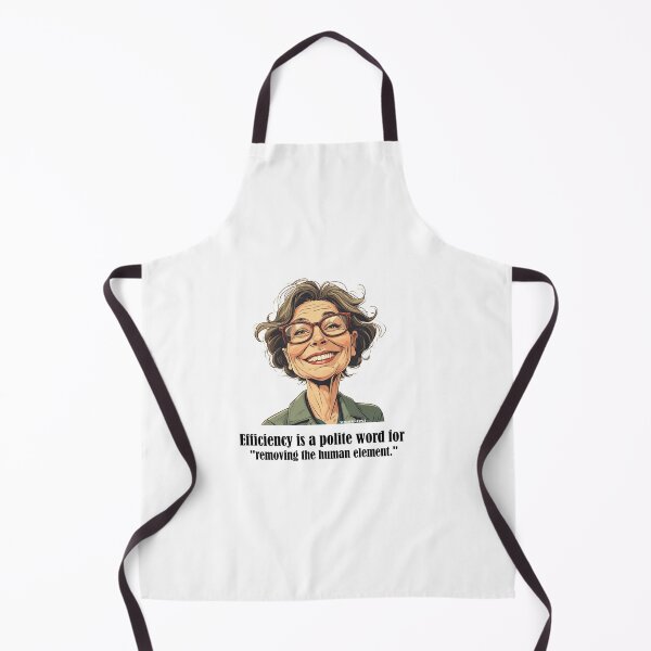Item preview, Efficiency is a polite word for "removing the human element." - Amelie @ spunkyZeST designed and sold by spunkyZeST.