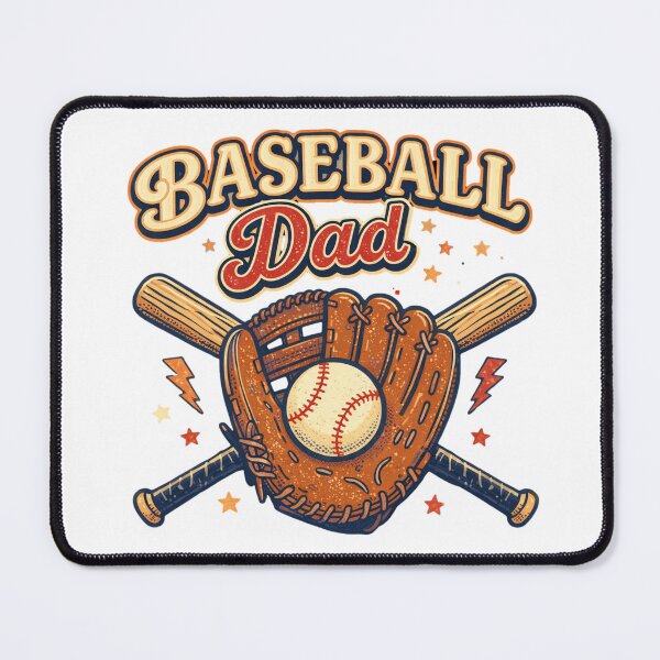 Item preview, Baseball Dad Vintage Glove Sports Fan Shirt designed and sold by CoolTShirtDesign.