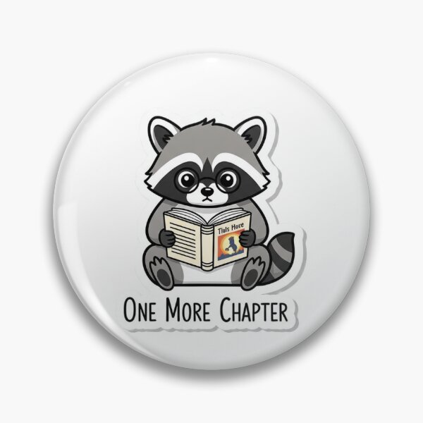Item preview, One More Chapter Raccoon designed and sold by carolscoons.