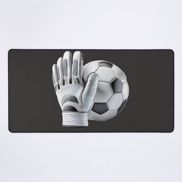 Item preview, Goalkeeper glove with football ball designed and sold by ChernivtsiSkoda.