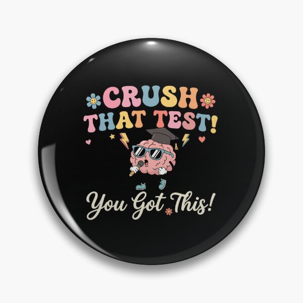 Item preview, Cute Test Day Brain for Students designed and sold by KroghDs.