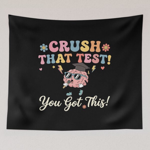 Item preview, Cute Test Day Brain for Students designed and sold by KroghDs.