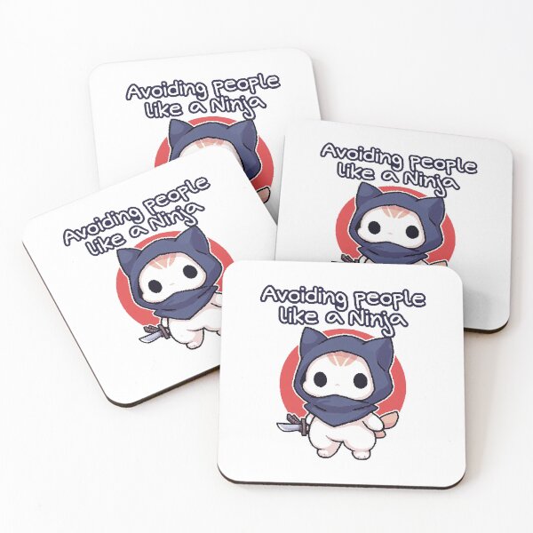 Item preview, Avoiding People Like a Ninja Kitty designed and sold by AlvelinaCP.