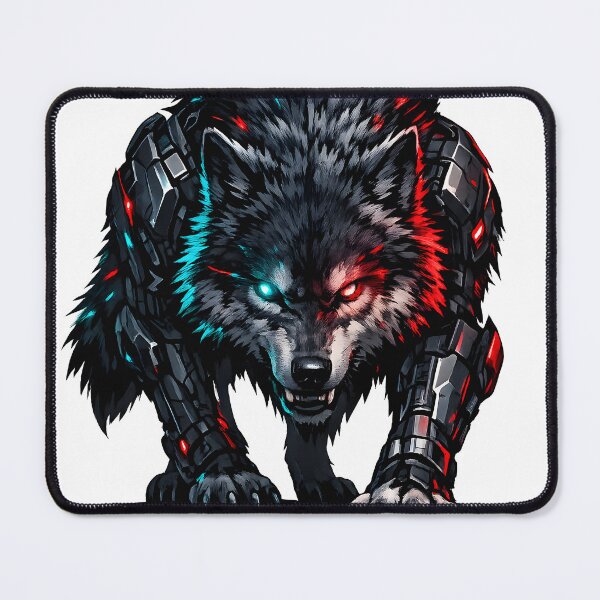 Item preview, Cyberpunk Badass Wolf Stalking designed and sold by Z-arts.
