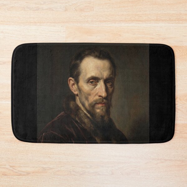 Item preview, Old Man vintage renaissance art painting designed and sold by Vintage Designs +.