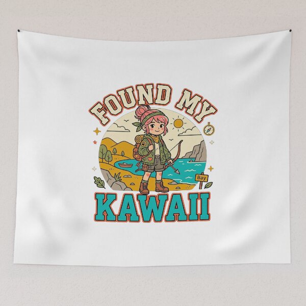Item preview, HQ Kawaii Hunter Bay Cute Animal Art designed and sold by ABArtByAlexST.