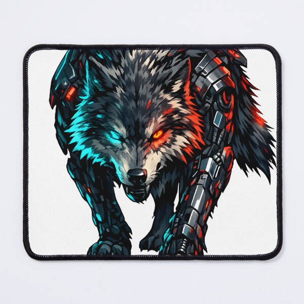 Item preview, Cyberpunk Badass Wolf Stalking designed and sold by Z-arts.