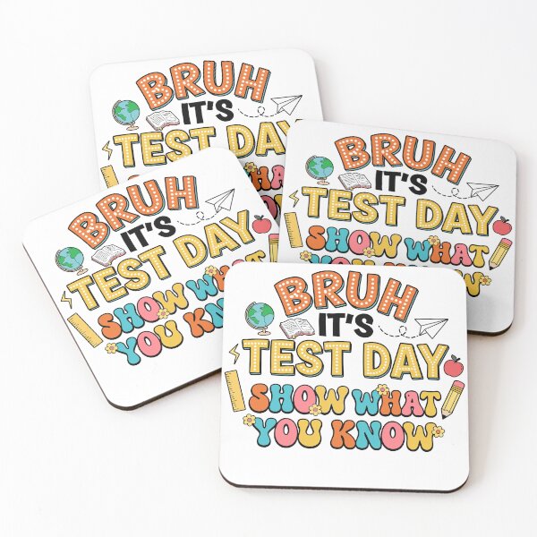 Item preview, Funny Test Day Quote for Students designed and sold by KroghDs.