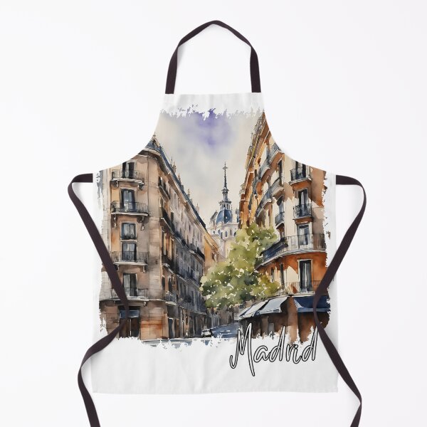 Item preview, Watercolor of Madrid, I love Madrid designed and sold by Dressyourflag.