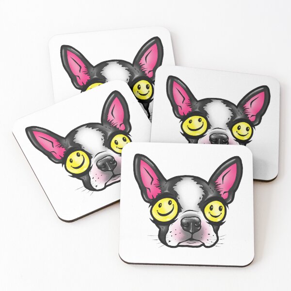 Item preview, Smiley Boston Terrier designed and sold by turddemon.