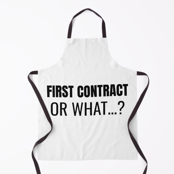 Item preview, First Contract… or What? (Black) designed and sold by ShipCrewNation.
