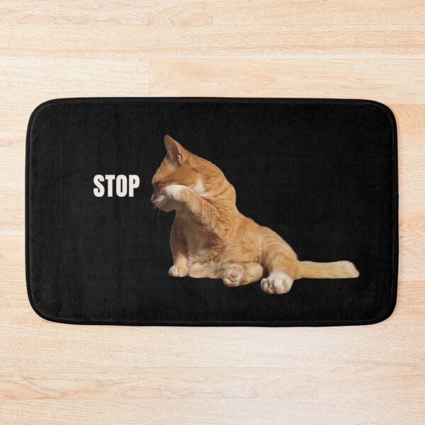 Item preview, STOP Cat Meme designed and sold by MB-CatPrints.